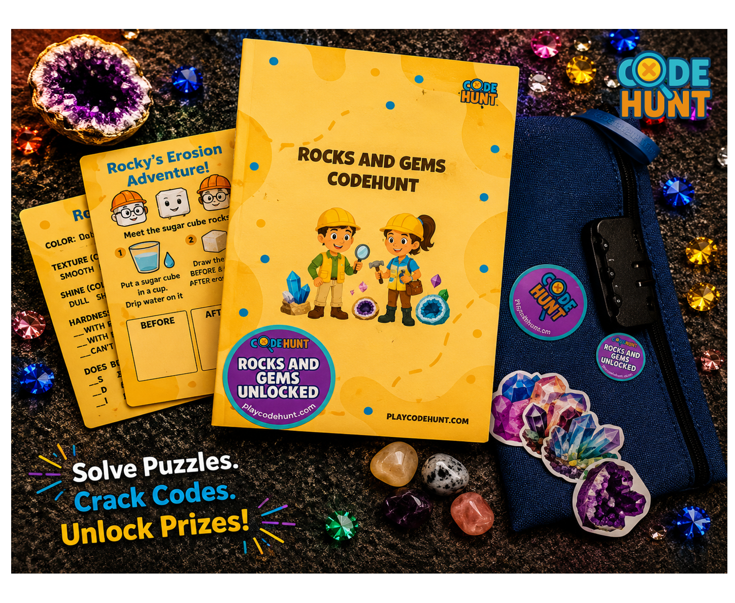 Rocks and Gems CodeHunt Kit
