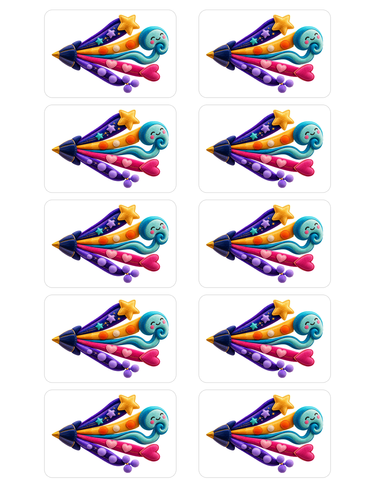 Custom ImagiMorph Sticker Sheets