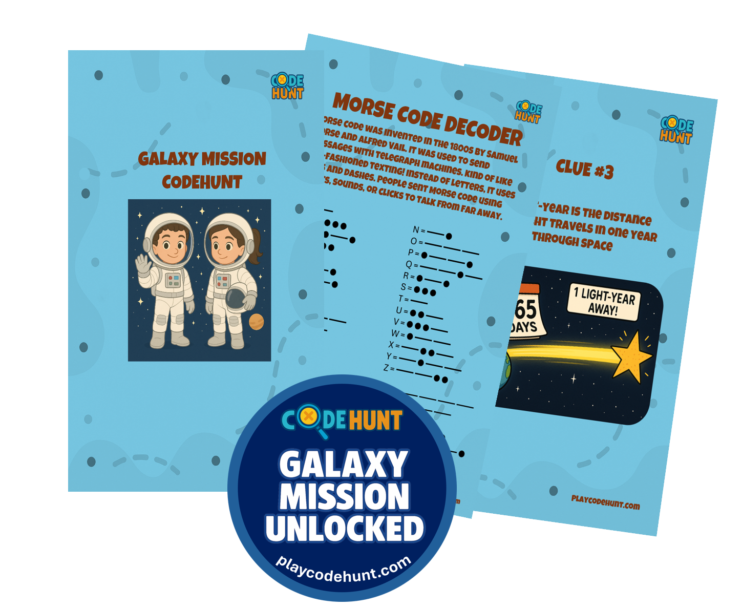 Galaxy Mission CodeHunt Kit